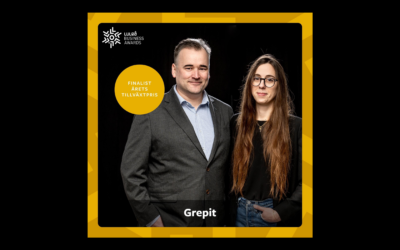 Grepit nominated for the Growth of the Year Award at the Luleå Business Awards