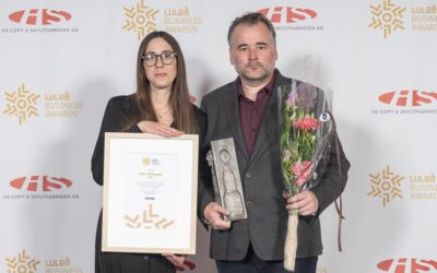 Grepit wins Growth of the Year award at the Luleå Business Awards 2024